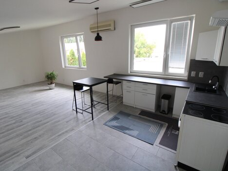 K pronájmu: světlý zrekonstruovaný byt 1+kk (51 m²) se samostatným vchodem