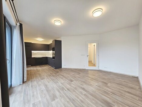 Pronájem nového bytu 3+kk/B + GS, 71 m2, Praha 10, Hostivař, ulice Na Plískavě
