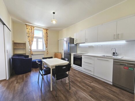 Pronájem zrekonstruovaného bytu 3+kk, 60 m2, Praha 3, Žižkov, ulice Rokycanova