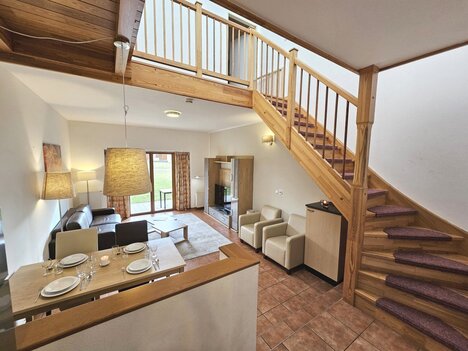 Prodej apartmánu v komplexu Marina Lipno, 3+kk/T, 88,2 m2