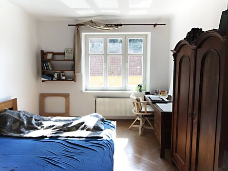 Praha 6 - Břevnov, samostatný byt v rodinném domě, dispozičně řešen jako atypické 2+kk, 38 m2.