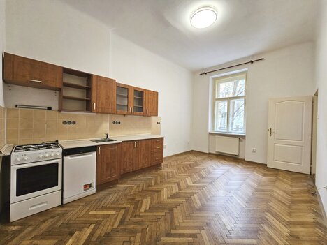 Pronájem bytu 2+kk, 46 m2, Praha 2, Vinohrady, ulice Mánesova